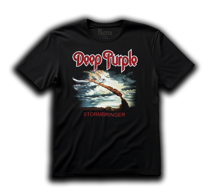 Polera DEEP PURPLE - STORMBRINGER