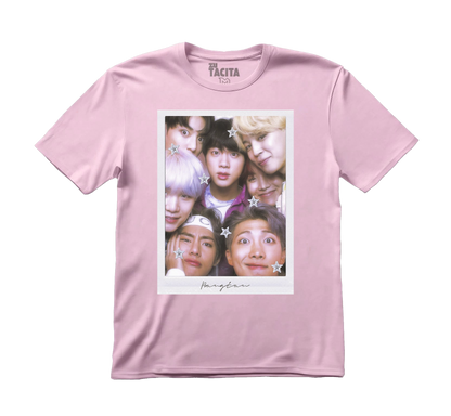 Polera BTS - Polaroid BANGTAN