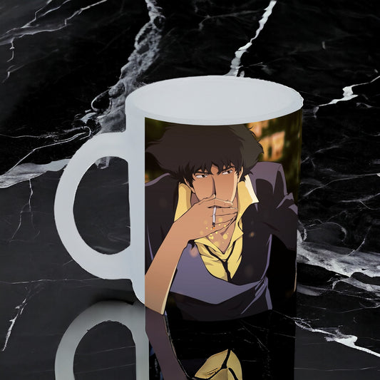 Taza Cowboy Bebop vidrio Frosted