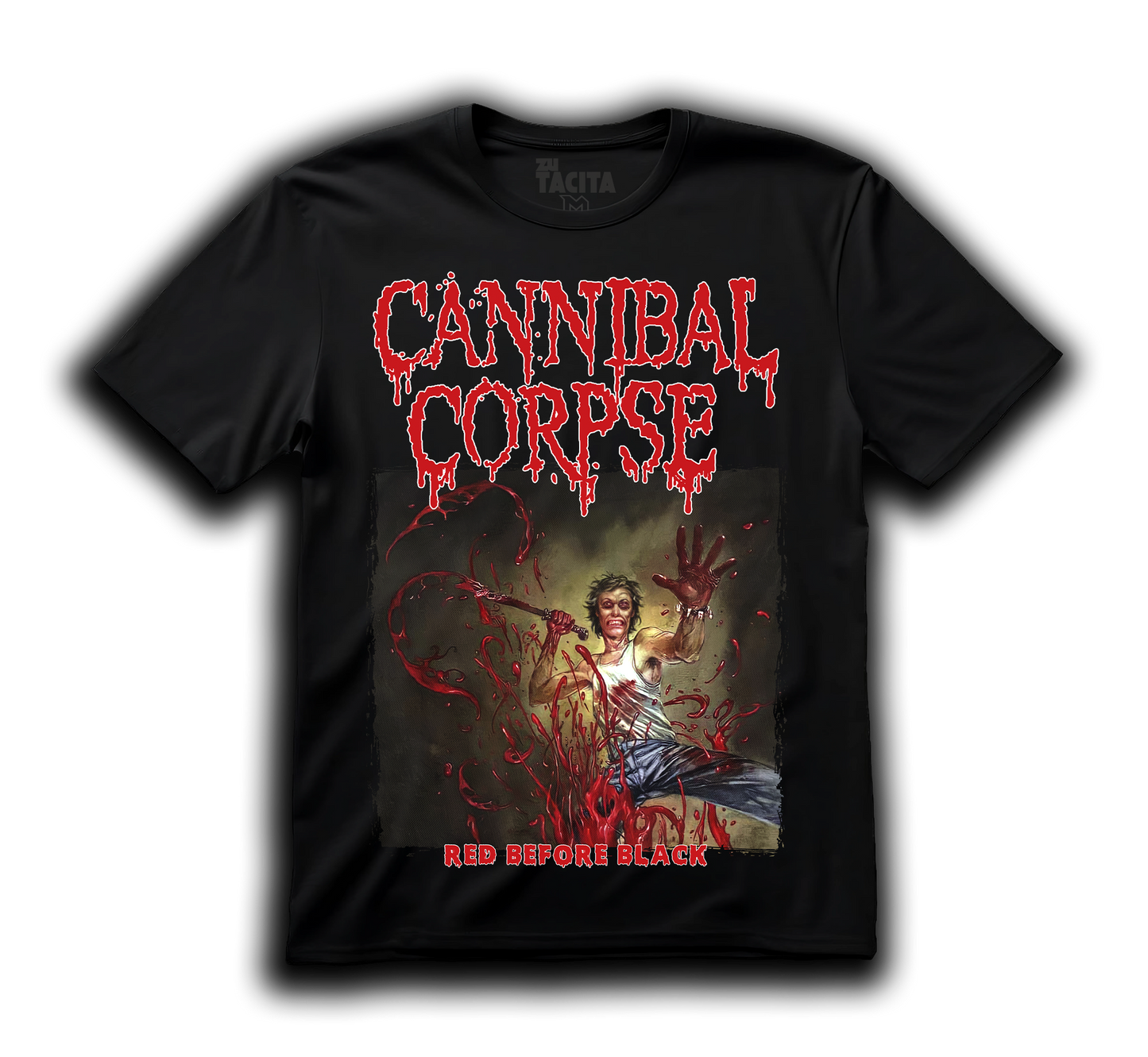 Polera CANNIBAL CORPSE - RED BEFORE BLACK