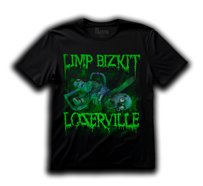 Polera LIMP BIZKIT - CHAINSAW SKULL