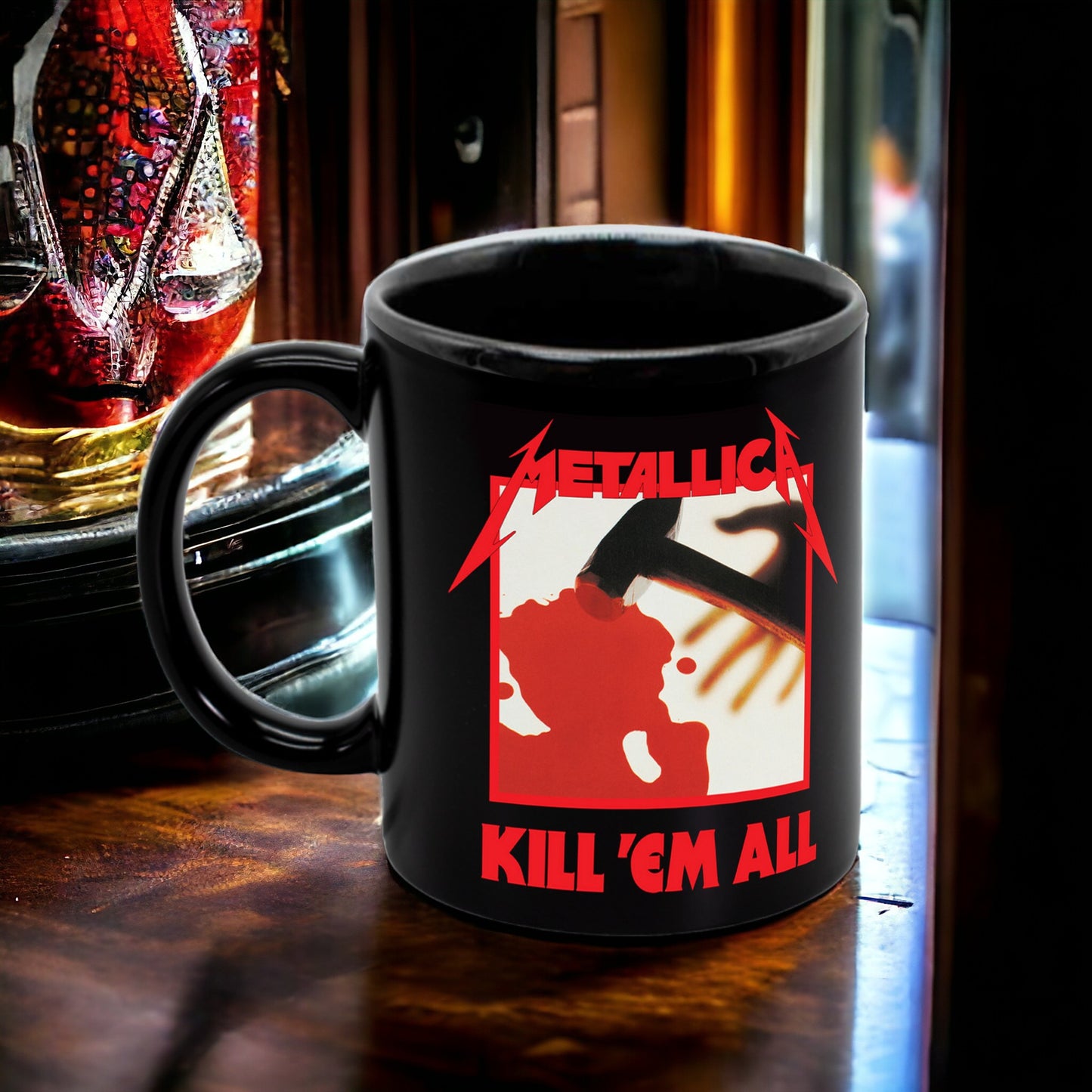 Taza Metallica "Kill 'Em All" Full black - Metal