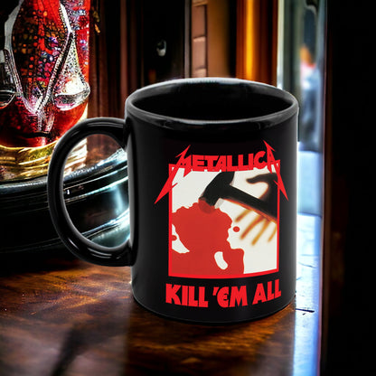 Taza Metallica "Kill 'Em All" Full black - Metal