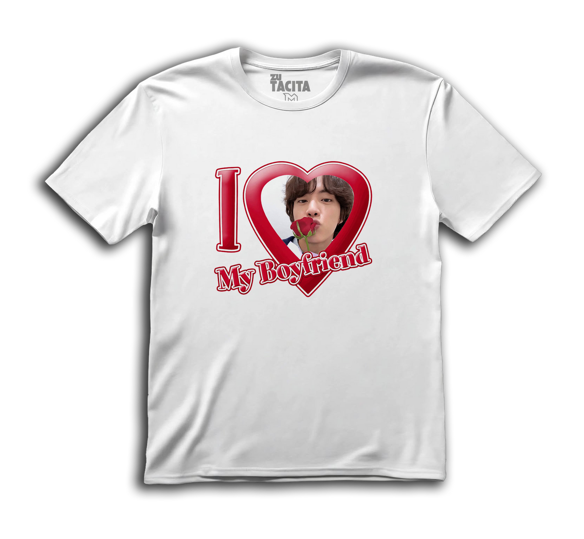 Polera BTS - JIN I LOVE MY BOYFRIEND