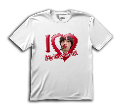 Polera BTS - JIN I LOVE MY BOYFRIEND