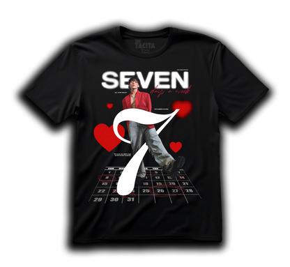Polera BTS - JUNGKOOK SEVEN hearts