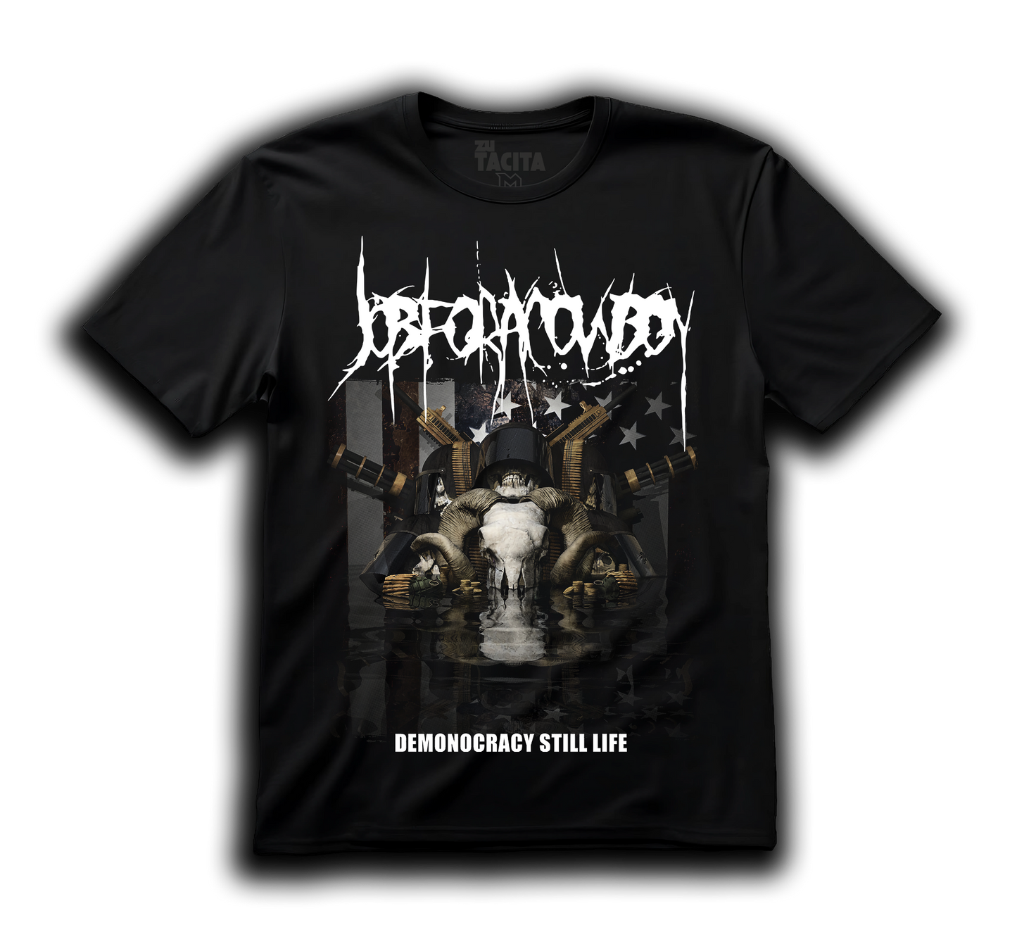 Polera JOB FOR A COWBOY - DEMONOCRACY STILL LIFE