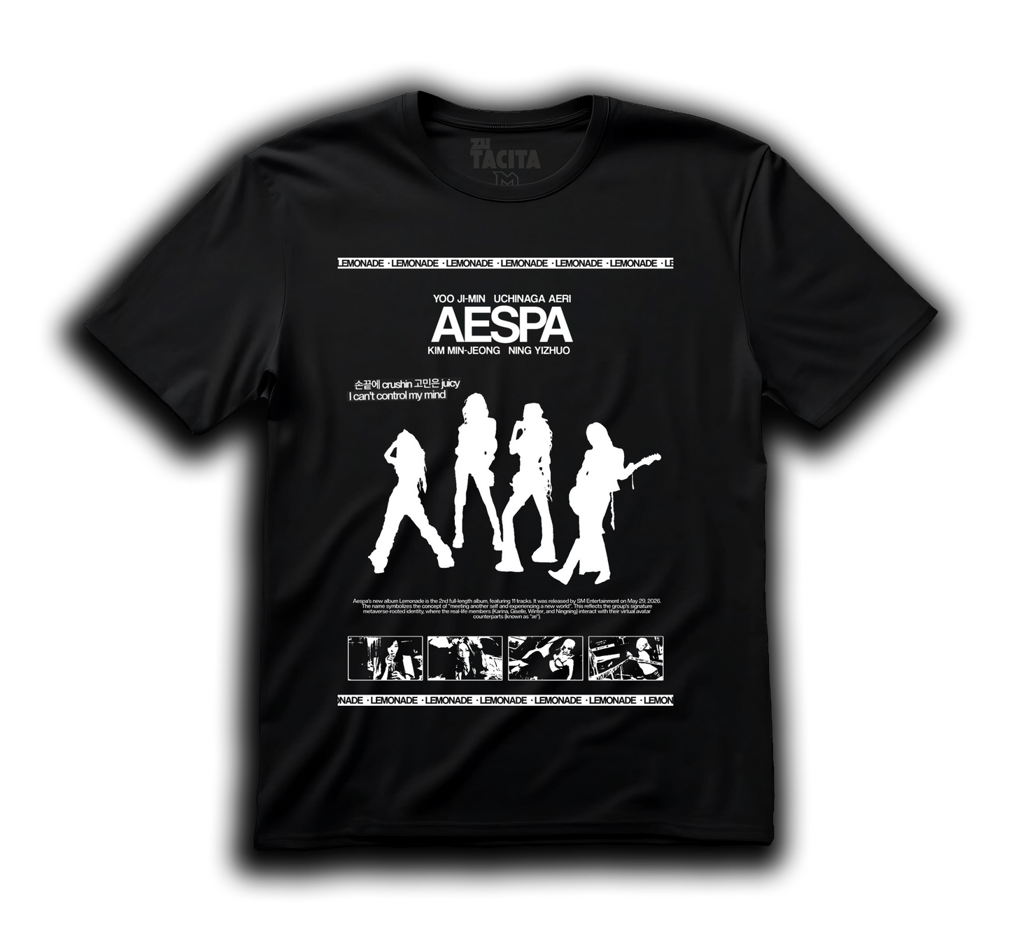 Polera AESPA - LEMONADE POSTER
