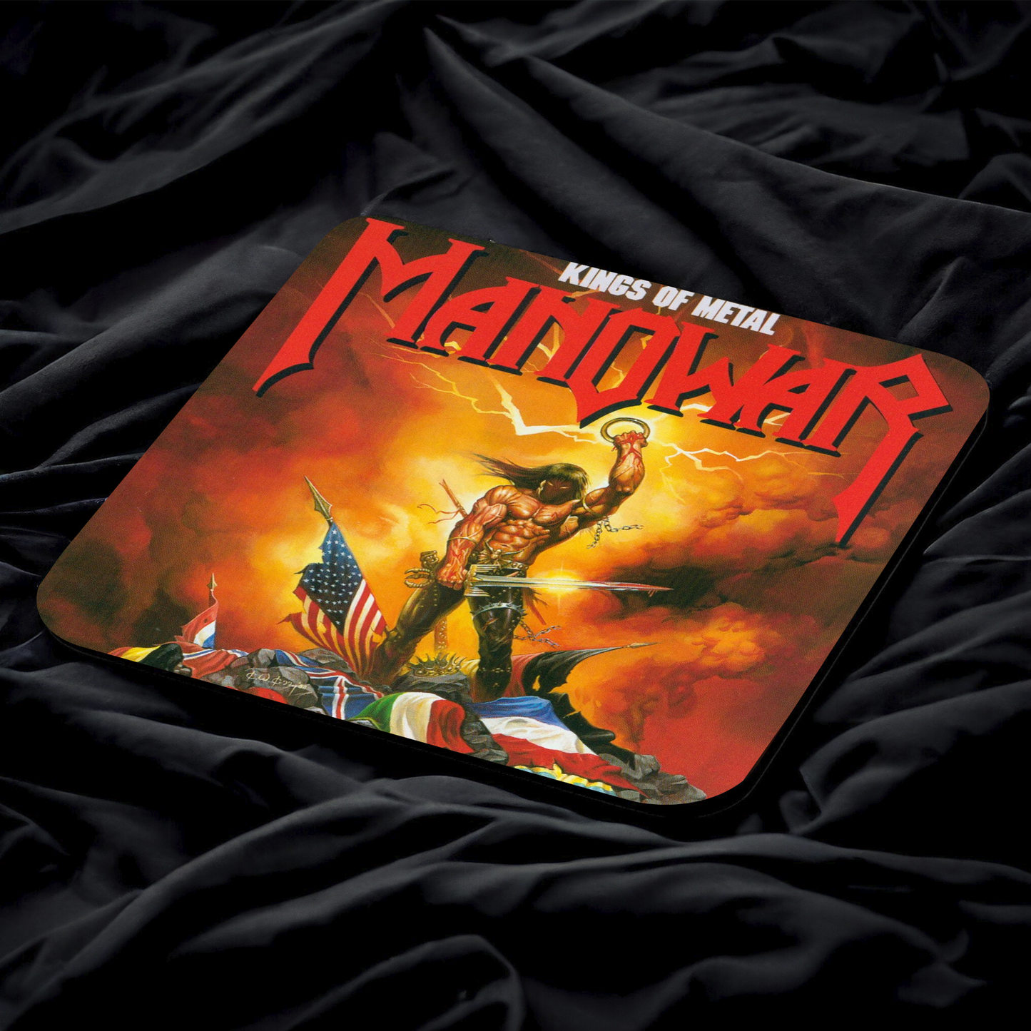 Set posavasos de Manowar - Elige tus diseños!