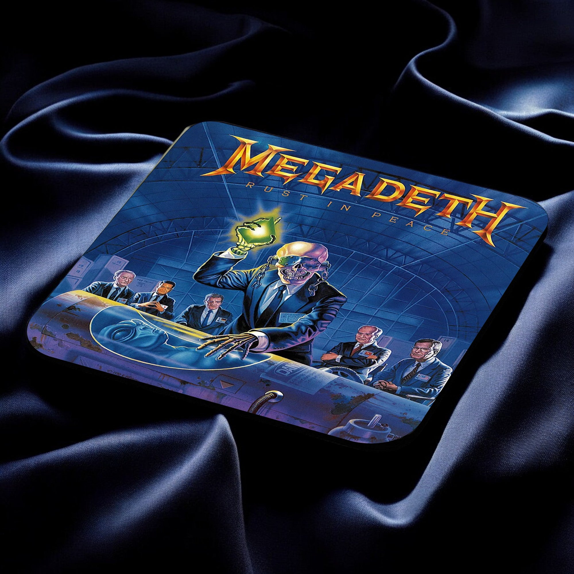 Megadeth Space Rug Set posavasos de Megadeth - Elige tus diseños! – Zutacitacl