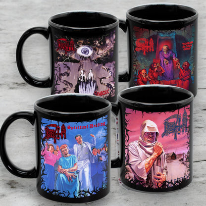 Juego de 4 tazas de Death - Elige tus diseños!