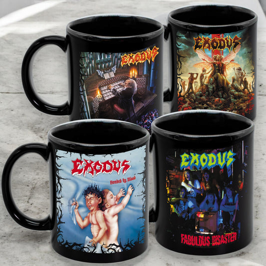 Juego de 4 tazas de Exodus - Elige tus diseños!