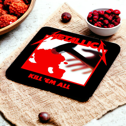 Set posavasos de Metallica - Elige tus diseños!