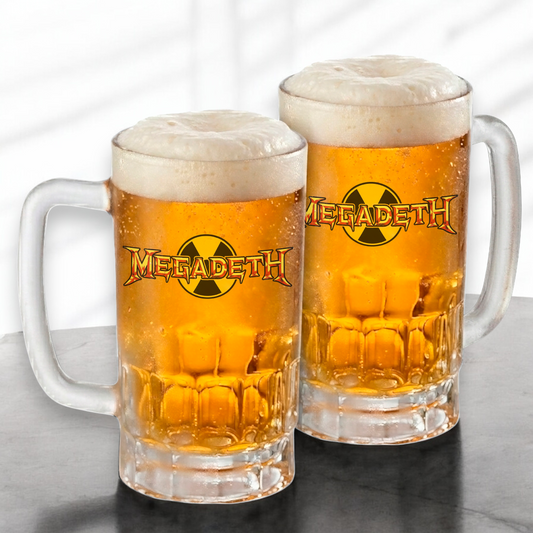 Juego de 2 Shoperos con logo de MEGADETH