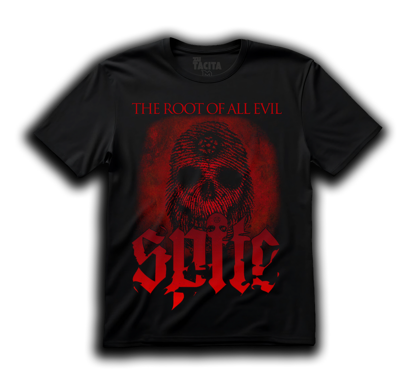 Polera SPITE - THE ROOT OF ALL EVIL