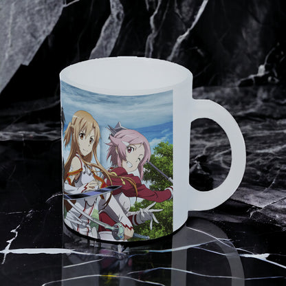 Taza Sword Art vidrio Frosted - Anime