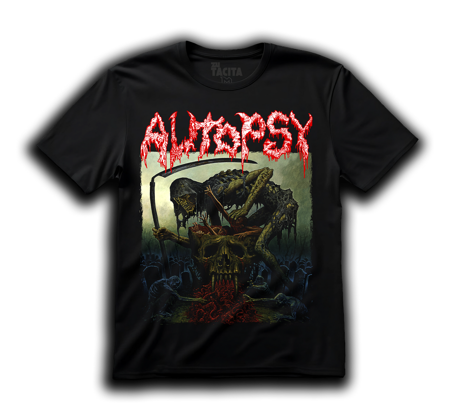 Polera AUTOPSY - SKULL