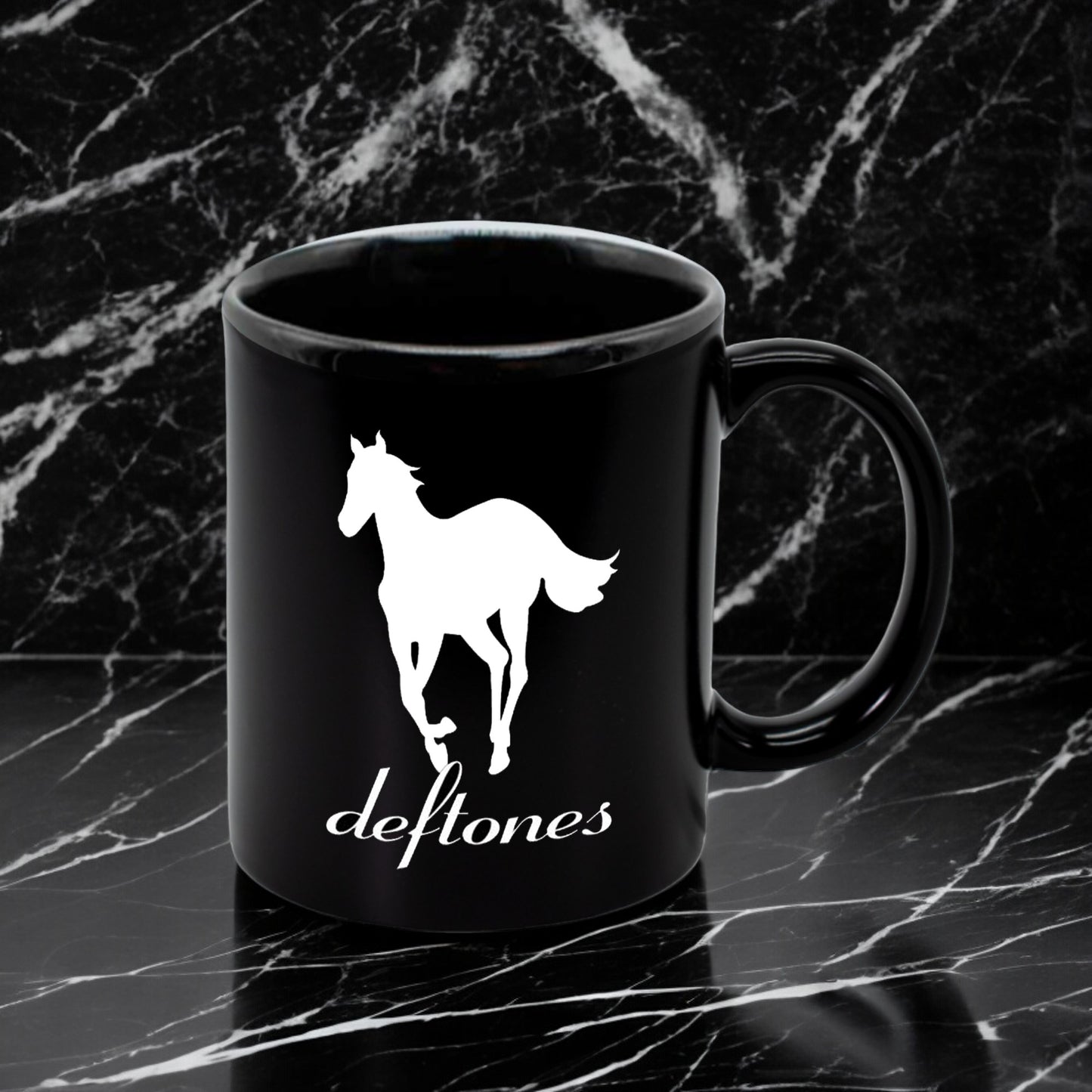 Taza Deftones Full black - Nu-Metal