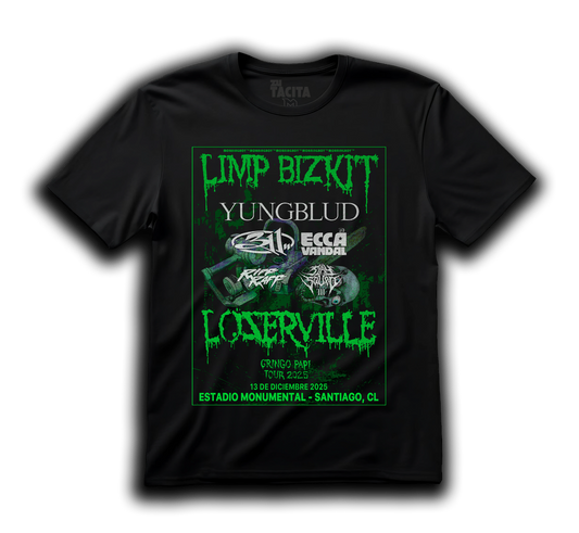 Polera LIMP BIZKIT - FULL LINEUP LOSERVILE