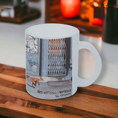 Taza Red Hot Chili Peppers "Getaway" Frosted