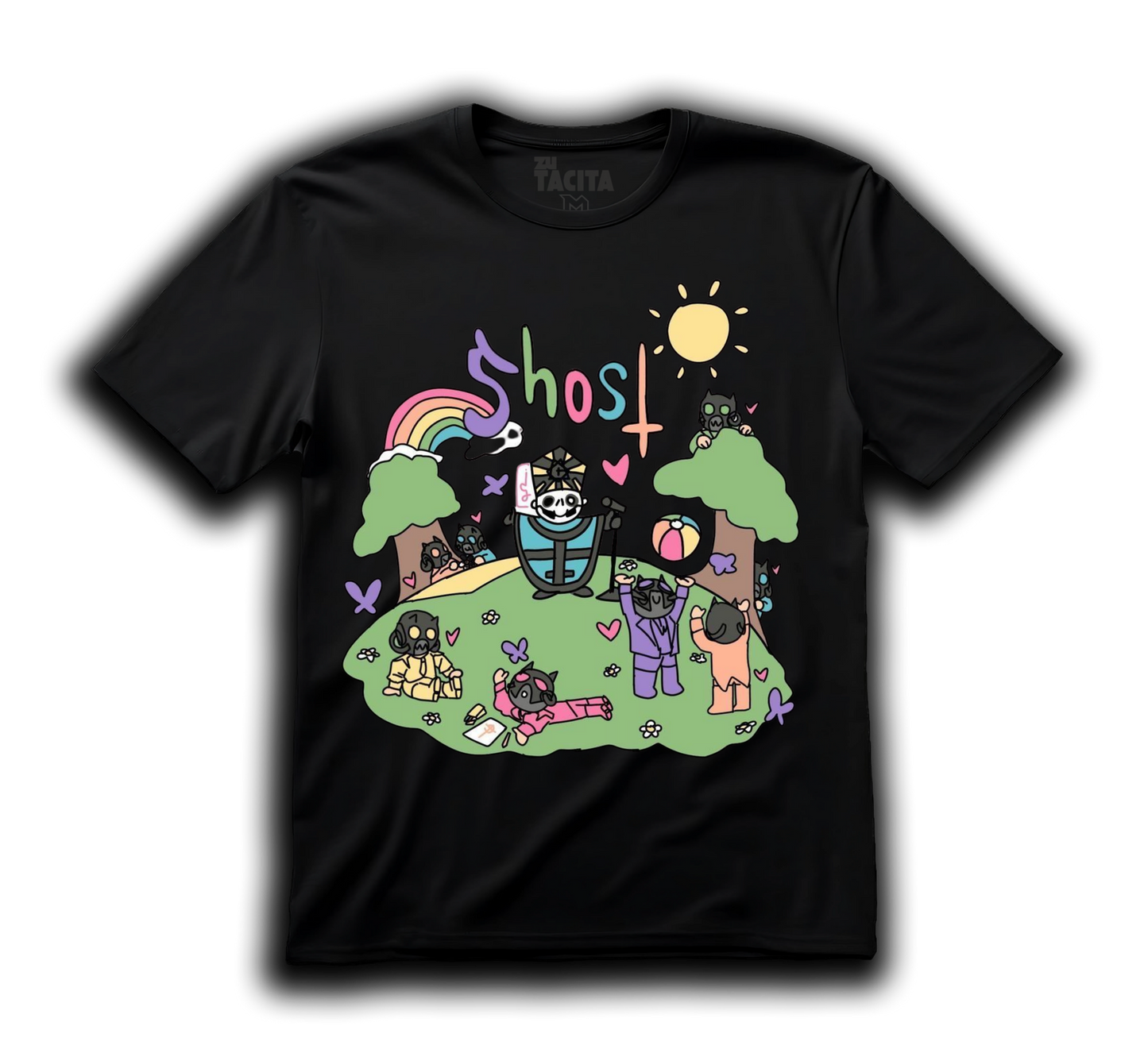 Polera GHOST - CARICATURE