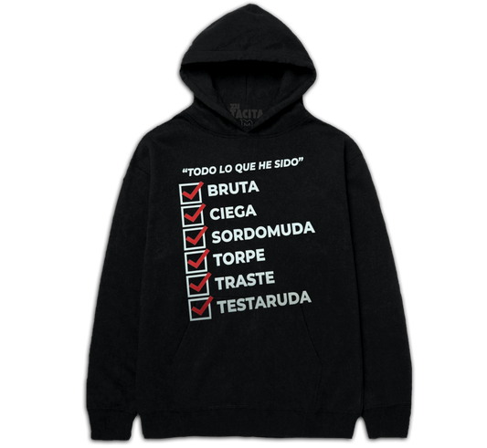 Polerón SHAKIRA - CIEGA, SORDOMUDA CHECKLIST