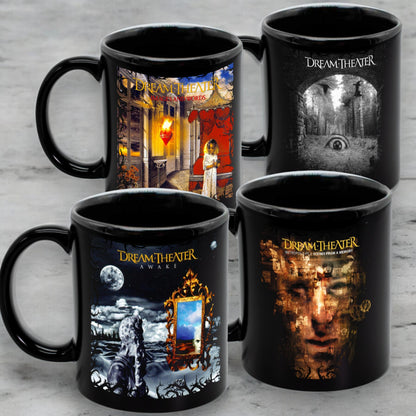 Juego de 4 tazas de Dream Theather - Elige tus diseños!
