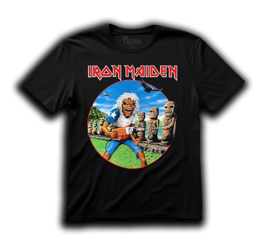 Polera IRON MAIDEN - ISLA DE PASCUA v2