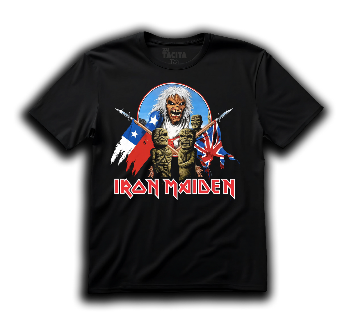 Polera IRON MAIDEN - ISLA DE PASCUA v3