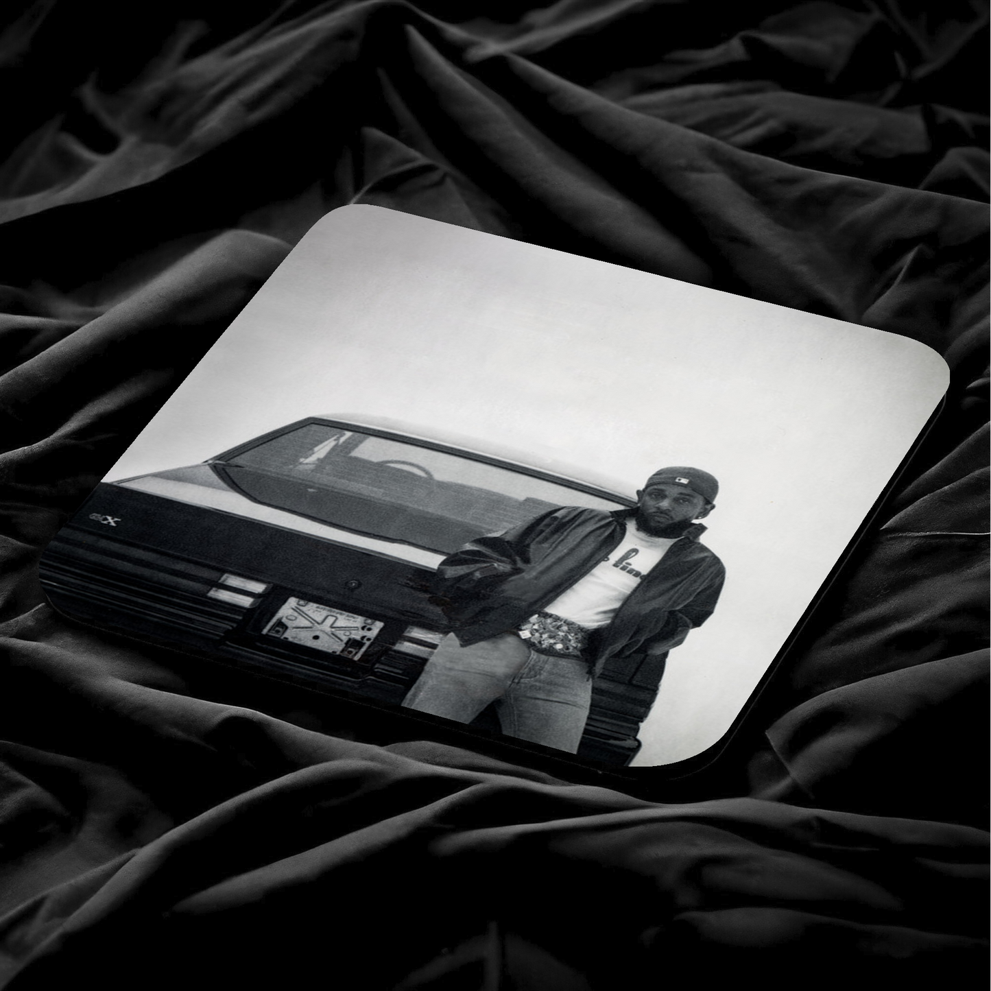 Set 4 posavasos de Kendrick Lamar - Elige tus diseños!