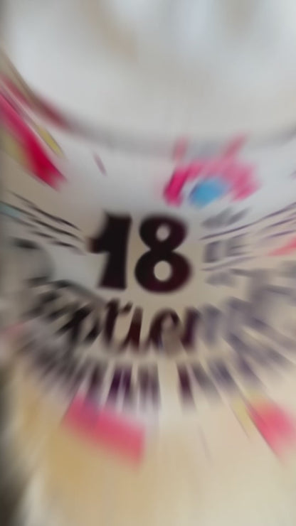 Juego de 2 Vasos "TERREMOTEROS" - Fiestas patrias CHILE