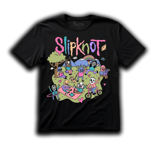 Polera SLIPKNOT - CARICATURE