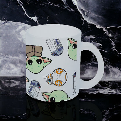 Taza Star Wars vidrio Frosted