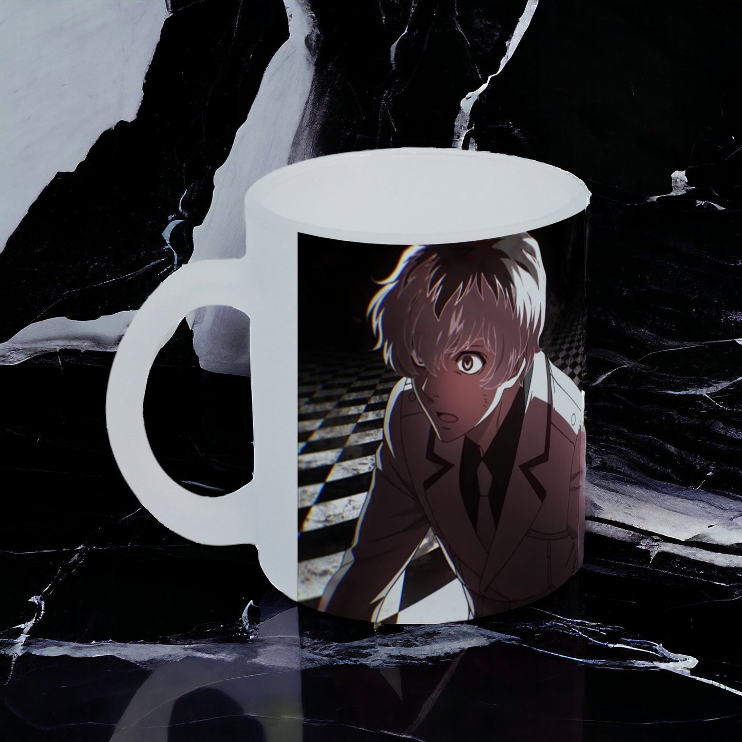 Taza Tokyo Ghoul vidrio Frosted - Anime